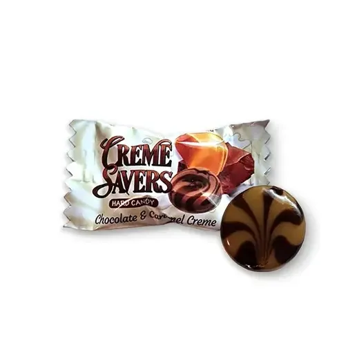 Creme Savers Chocolate Caramel Hard Candy, Wholesale - Iconic Candy  Candy