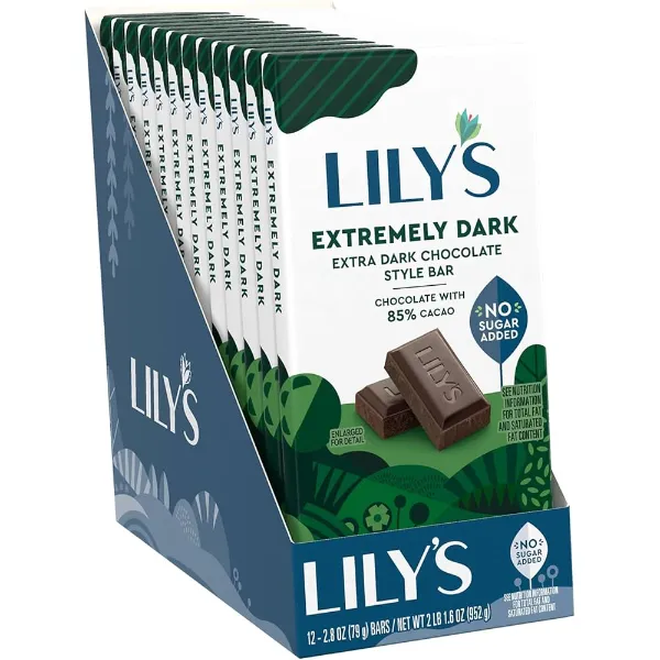 Lilys Extremely Dark Chocolate Bar, Organic - Lily's (by Hershey) Candy